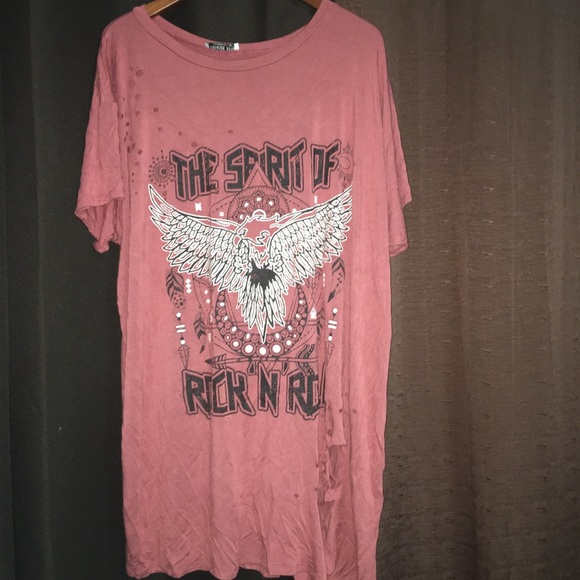 Fashion Nova Dresses & Skirts - “Rock N Roll” T-Shirt Dress.